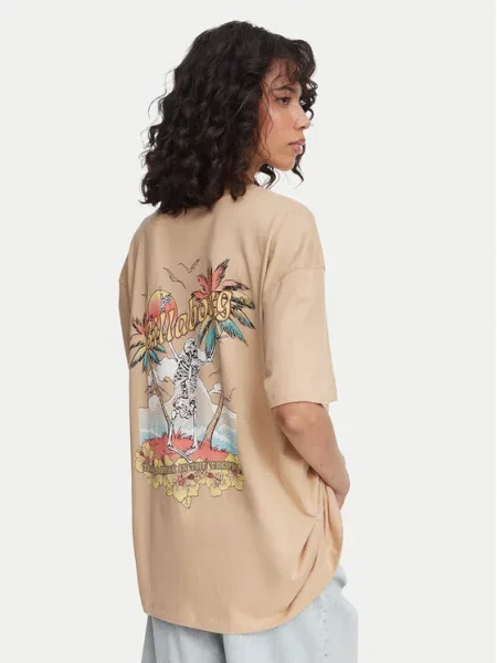 Billabong Tricou Take A Break Oversize maro