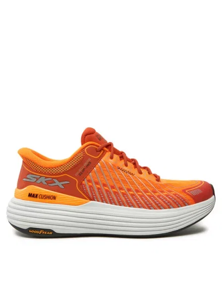 Sneakersy Skechers pomarańczowe