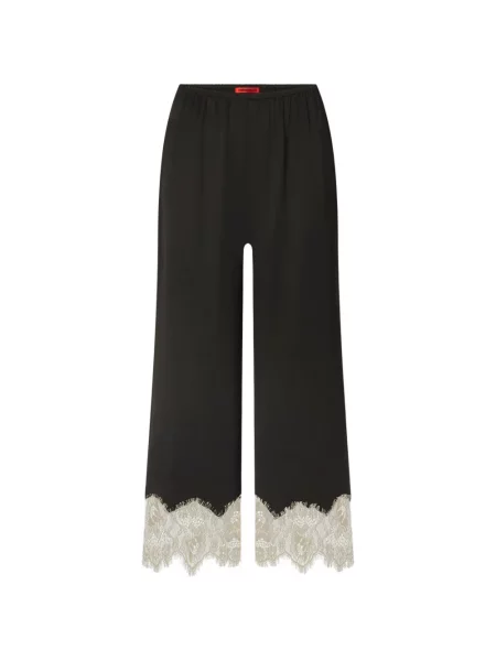 Pantaloni Simon Miller din dantelă negru