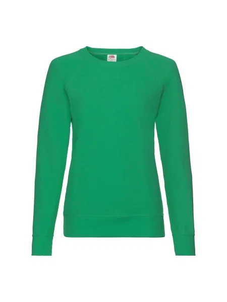 Klasične hoodie Fruit Of The Loom zelena