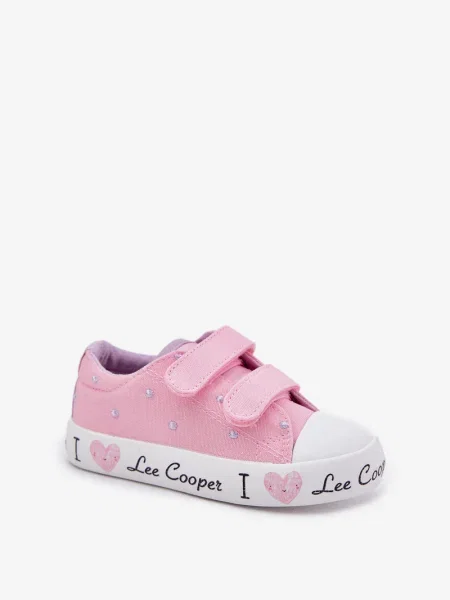 Gyerek tornacipő Lee Cooper rózsaszín