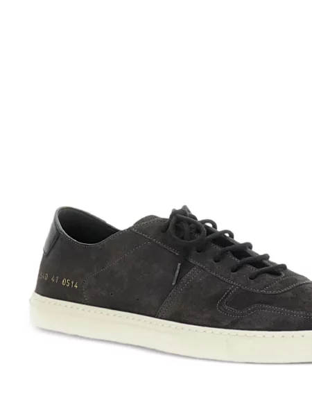 Sneakerși Common Projects cu șireturi din piele gri
