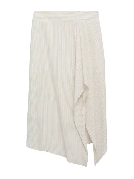 MANGO Fustă LIMON-H bej / gri alb