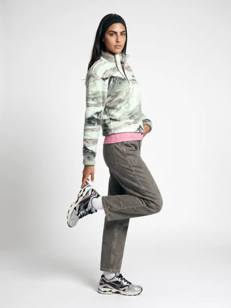 Fleece pattanás ruha Columbia nyomtatás