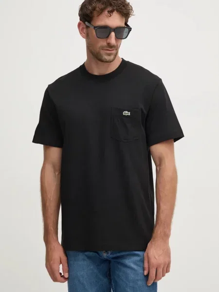 Tričko Lacoste černá
