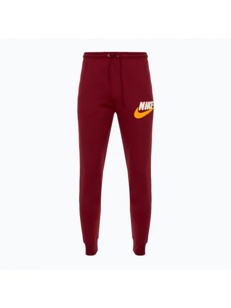 Мъжки панталони Nike Club Fleece Joggers team red/team red червено