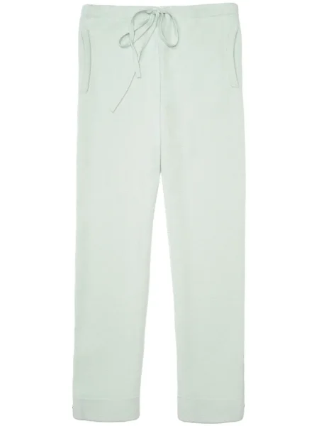 Spodnie God's True Cashmere z kaszmiru zielone