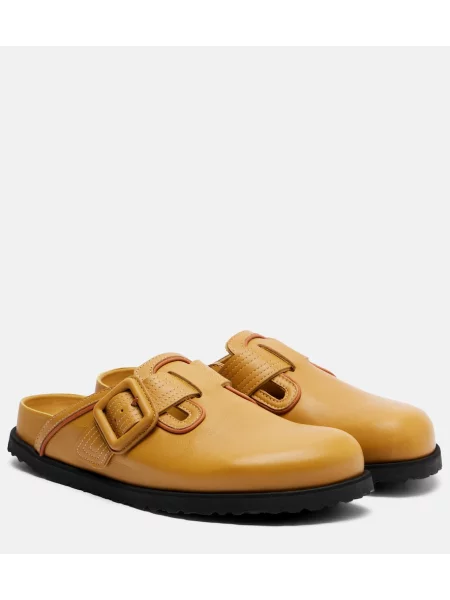 Saboți Birkenstock 1774 din piele maro