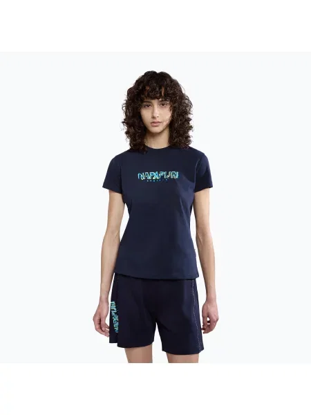 Tričko Napapijri S-Kreis blu marine modré
