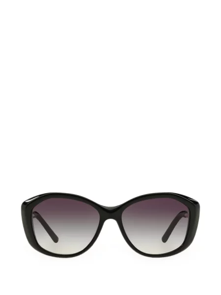 Ochelari de soare Burberry cu imprimeu geometric negru