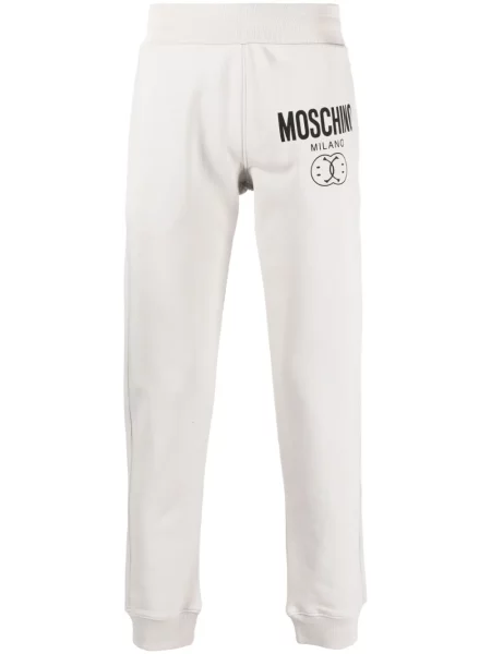 Pantaloni Moschino cu imagine alergare