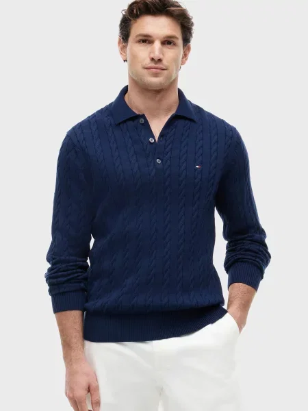 Класичний светр Tommy Hilfiger синій