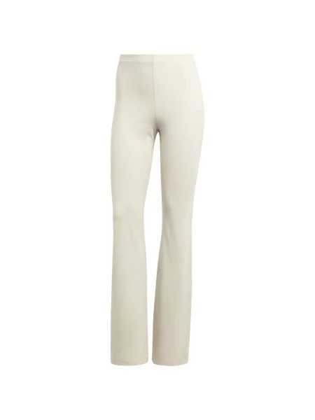 Trapéz leggings Adidas autogrammal bézs