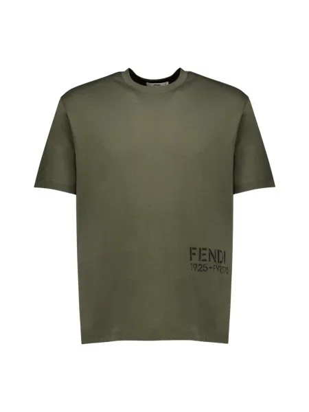 Koszulka Fendi zielona