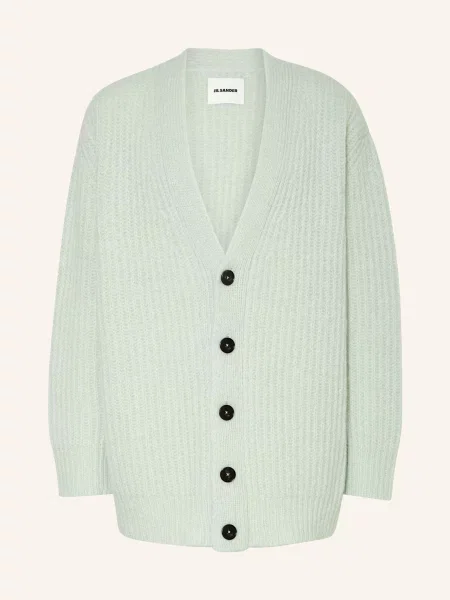 Jil Sander Kardigan Oversize Z Moheru gruen