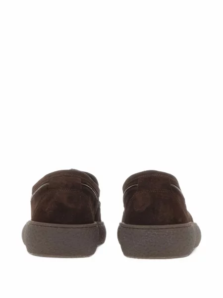 Pantofi loafer Fabi cu autograf maro