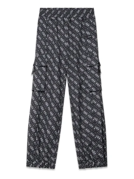 Guess Cargo nadrág Cargo Fit fekete