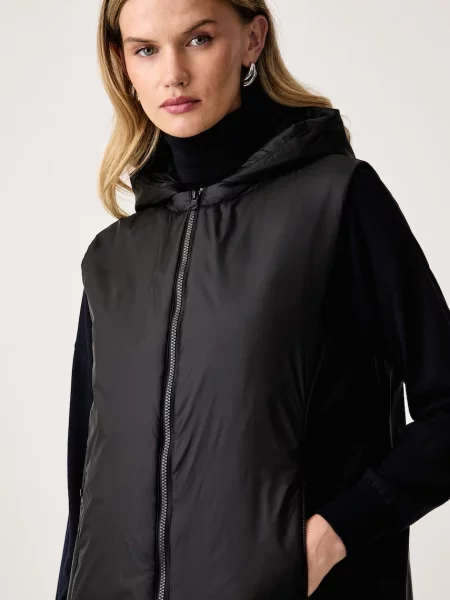 MM by Max Mara női ujjatlan kabát MMLESEDRA fekete