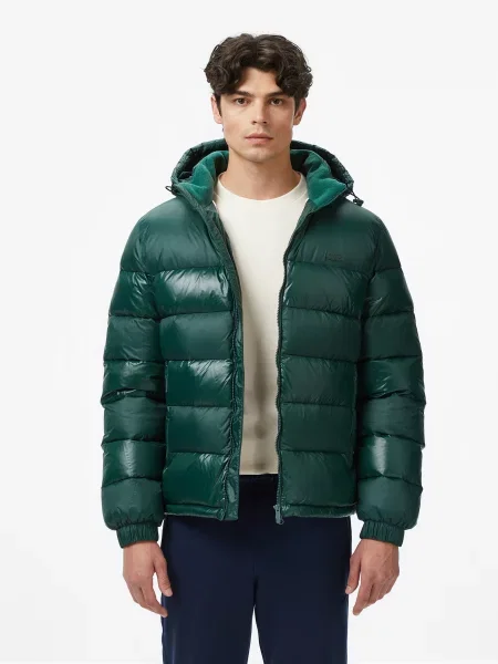 Пуховик Lacoste зелений