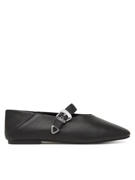 Baleriny Tommy Jeans czarne