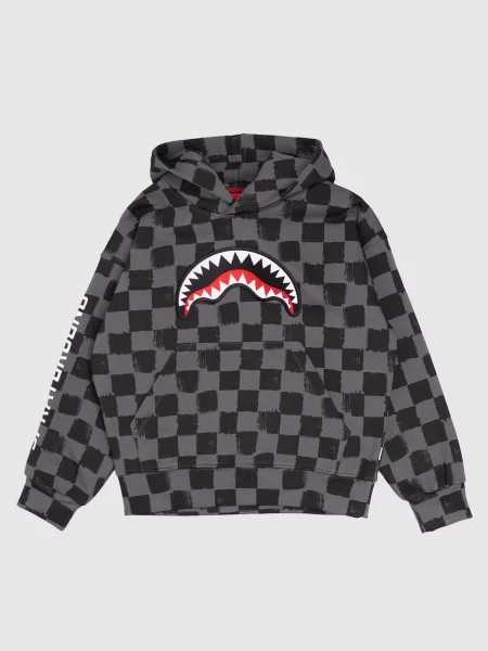 Детское худи Sprayground серое