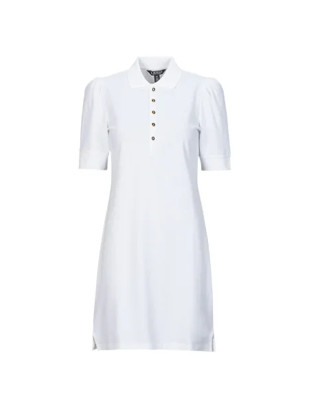 Rochie de zi Lauren Ralph Lauren cu mâneci scurte casual scurtă