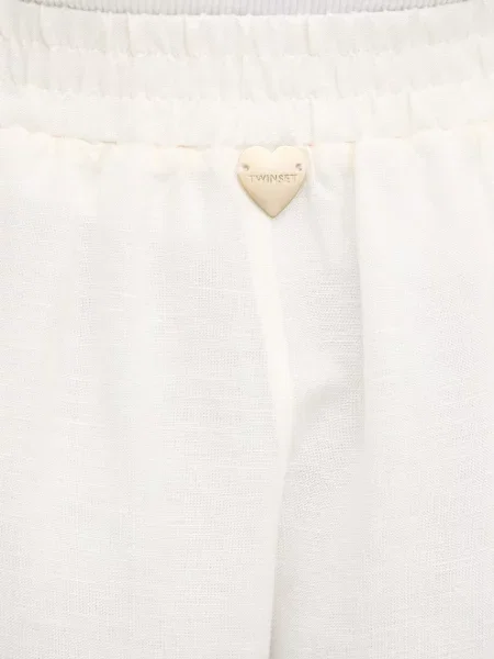 Twinset шорти з льоном
