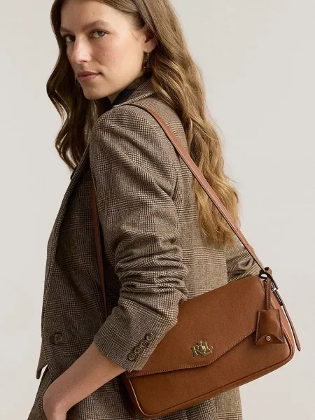 Lauren Ralph Lauren сумка крос-боді шкіряна