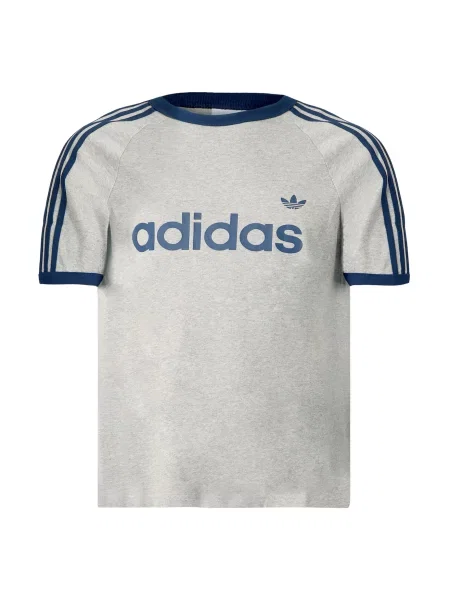 ADIDAS ORIGINALS Tricou Ringer bleumarin gri