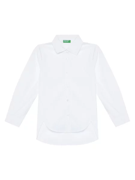 United Colors Of Benetton Πουκάμισο Oversize λευκό