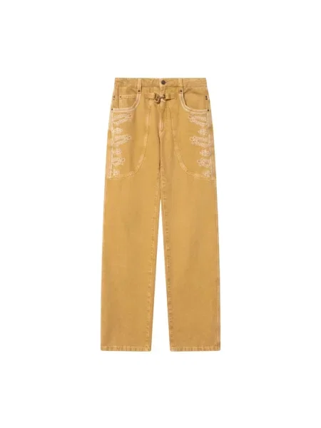 Jeansy Isabel Marant żółte