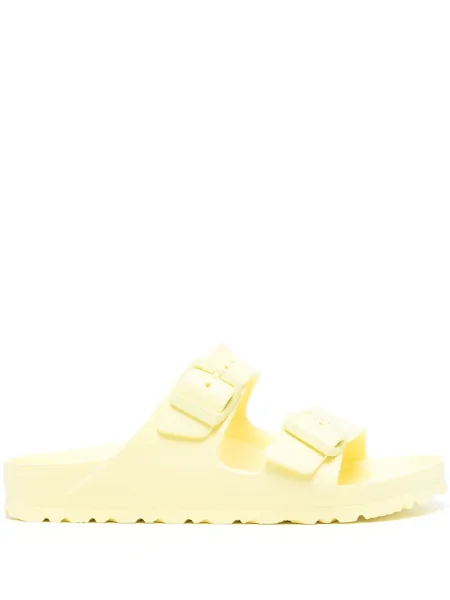 Sandale Birkenstock cu cataramă galben
