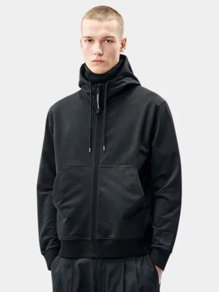 Кофта CP Company бавовна/еластан чорний