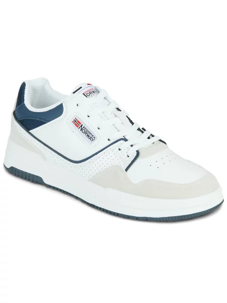 Pantofi Geographical Norway alb