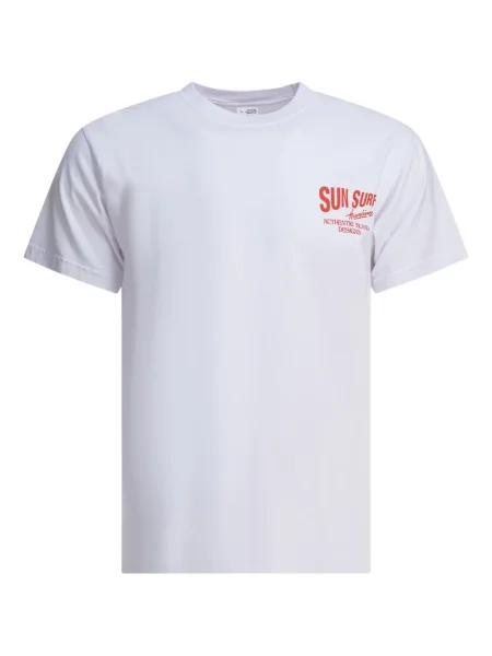 Kerek nyakú póló Sun Surf fehér