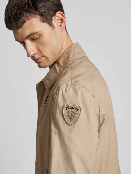 Płaszcz parka z naszywką z logo model „HUDSON” Blauer