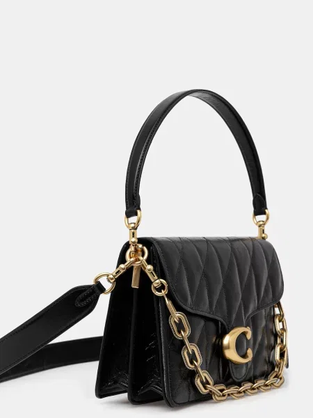 Colier Coach din piele negru