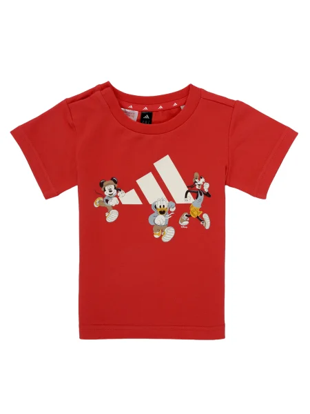 Tricou copii Adidas roșu