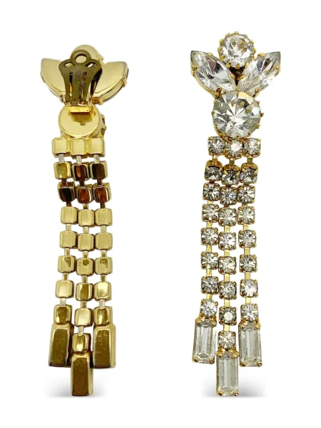Σκουλαρίκια Jennifer Gibson Jewellery με πετραδάκια χρυσό
