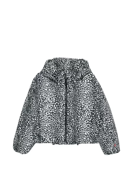 Geacă de schi Perfect Moment cu imagine cu model leopard negru