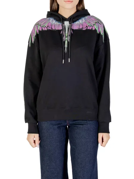 Pulover County Of Milan s kapuco črna