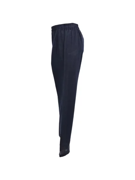 Pantaloni Mansur Gavriel cu cordon albastru
