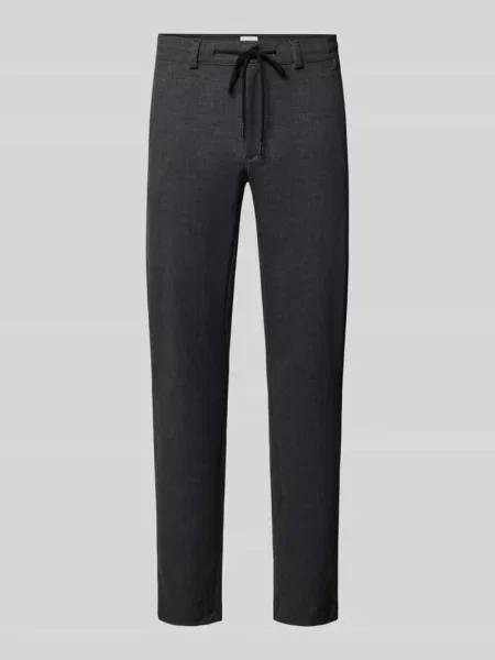 Spodnie jogger o kroju tapered fit z czystej bawełny model Phil' Brax