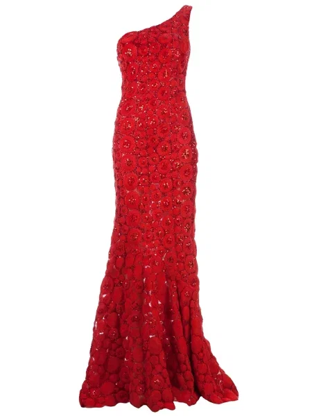 Rochie Georges Mak de costum roșu