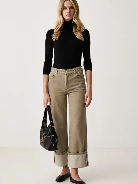 Weekend Max Mara Bluză cu gât Multif negru