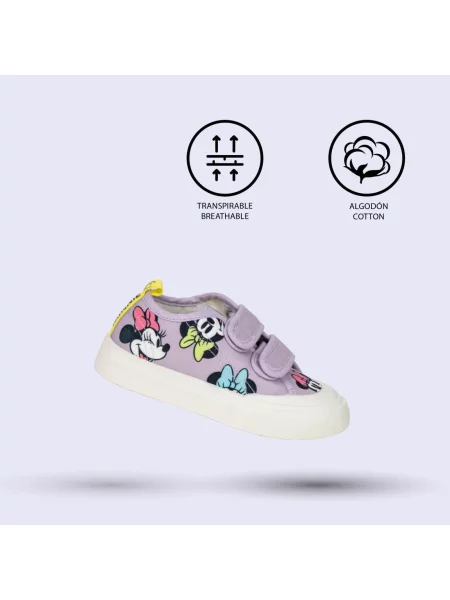 Sneakerși copii Minnie gri