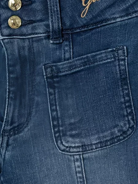 Jeansy dziecięce Guess niebieskie