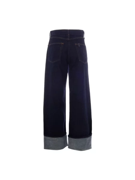Jeansy straight leg Liu Jo niebieskie