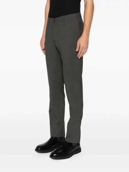 Pantaloni Jacob Cohën de lână gri