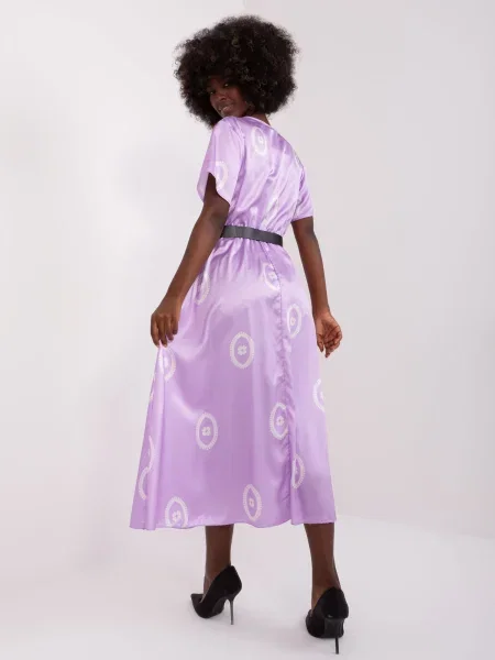 Rochie de cocktail Fashionhunters de costum violet